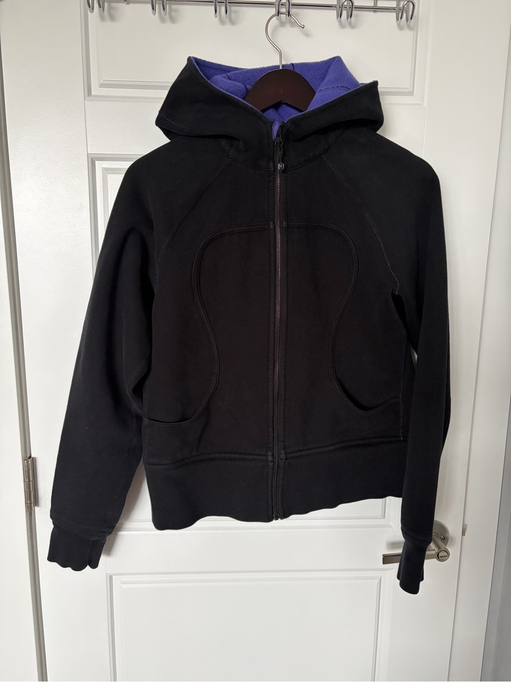 Lululemon women’s  Hoodie with Purple Lining
